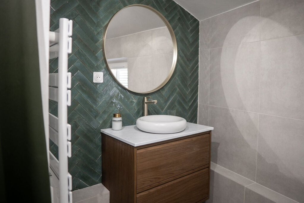 Zellige vert à Fréjus