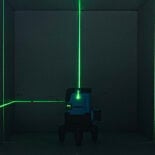 Niveau laser sur batterie 5 points - IP54 (1)