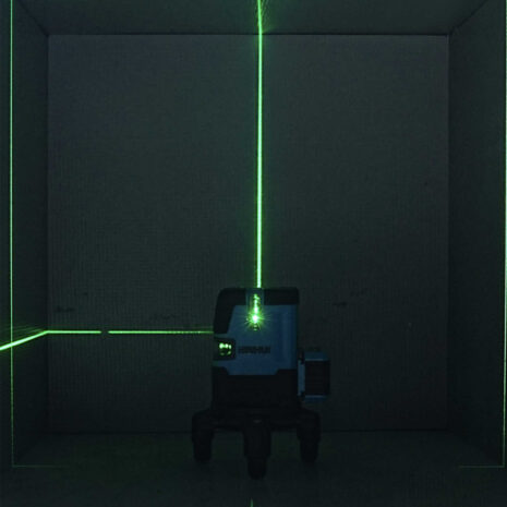 Niveau laser sur batterie 5 points - IP54 (3) Niveau laser sur batterie 5 points - IP54 (1)