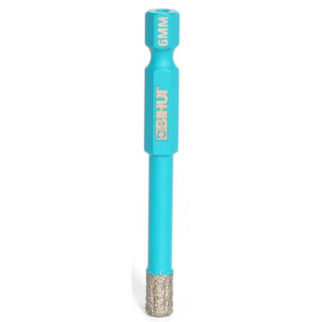 TRÉPANS DIAMANTÉS - TÊTE HEXAGONALE 6mm TRÉPANS DIAMANTÉS - TÊTE HEXAGONALE 10mm