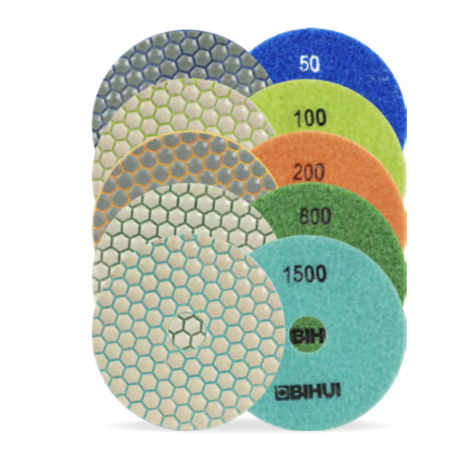 Disques de polissage résine diamantés – Ø 100 mm