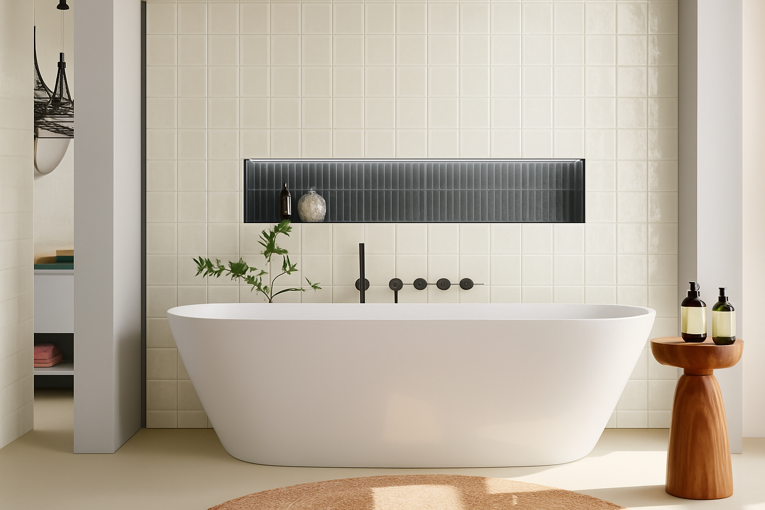 Réalisation Carrelage mur Fréjus - Cash Carrelage Fréjus