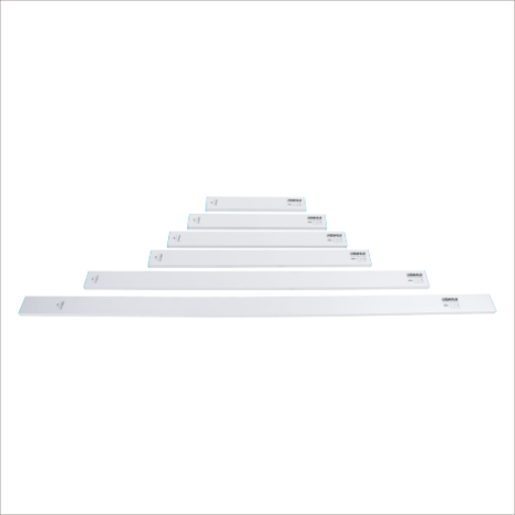 Règles en aluminium à araser – Ensemble de 6 règles