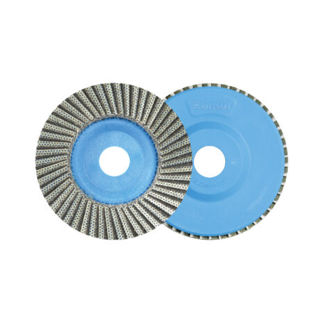• Grain 60 – Réf. ODI 0063 (dégrossissage) DISQUES DE PONÇAGE À LAMELLES DIAMANTÉES