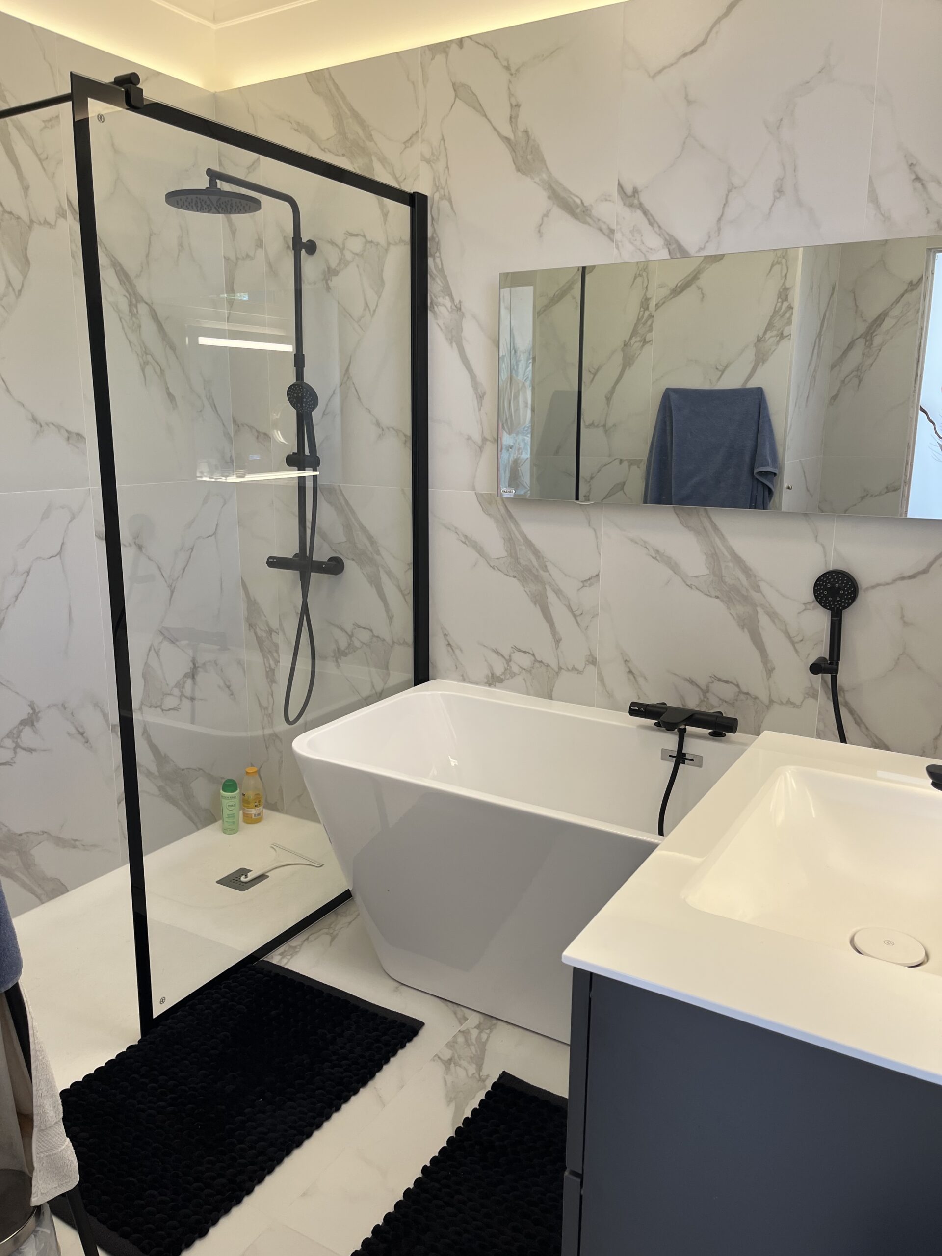 Carrelage salle d’eau Saint Raphael - Cash Carrelage Fréjus