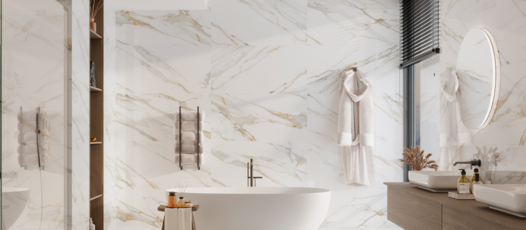 Bahrein effet marbre Poli Prissmacer Grand format